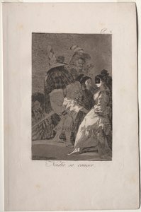 Caprichos: Nikdo se nezná od Francisco de Goya