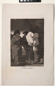 Caprichos: Ubohé holčičky! od Francisco de Goya