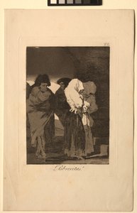 Caprichos: Ubohé holčičky!. od Francisco de Goya