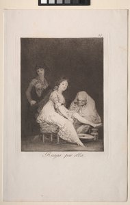 Caprichos: Modlí se za ni od Francisco de Goya
