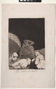 Caprichos: Spánek je překonává od Francisco de Goya