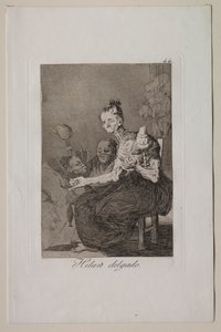 Caprichos: Jemně se točí od Francisco de Goya