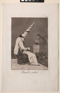 Caprichos: Ty skvrny prachu od Francisco de Goya