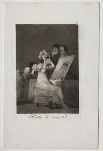Caprichos: Až do smrti od Francisco de Goya