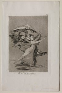 Caprichos: Neutečeš od Francisco de Goya