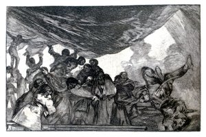 Čistá fantazie, 1819-1823 od Francisco de Goya