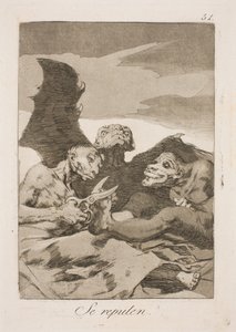 Dělají toaletu od Francisco de Goya