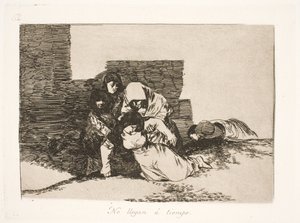 Přišli příliš pozdě (52) od Francisco de Goya