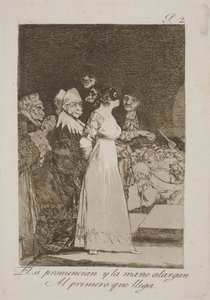 Říkají ano a vezmou si prvního nejlepšího od Francisco de Goya