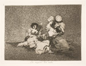Jsou to ženy, které dodávají odvahu (4) od Francisco de Goya