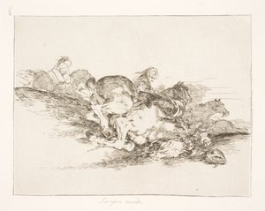 Stále se to tak děje (8) od Francisco de Goya