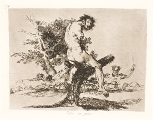 To je horší (37) od Francisco de Goya