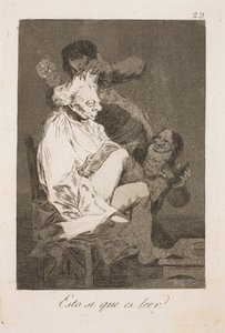 Tomu se říká čtení od Francisco de Goya