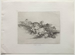 Válečné katastrofy: Vždy se to stane, 1810-1820. od Francisco de Goya
