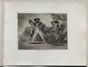 Válečné katastrofy: To je těžké, 1810-1820. od Francisco de Goya