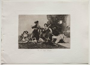 Disasters of War: Teď není čas od Francisco de Goya