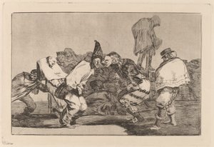 Disparate de Carnaval (Carneval Folly) od Francisco de Goya