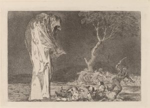 Pošetilost strachu od Francisco de Goya