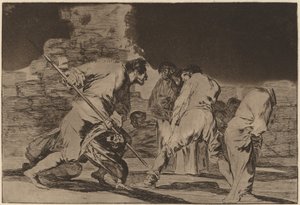 Nesourodé furioso (Furious Folly) od Francisco de Goya