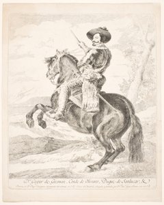 Don Gaspar de Guzman, hrabě z Olivares od Francisco de Goya