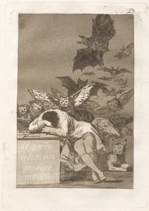 The Sleep of Reason produkuje monstra od Francisco de Goya