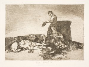 Bída! (48) od Francisco de Goya