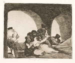 Strašná smrt (13) od Francisco de Goya