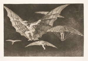 Způsob, jak létat (Kde je vůle, tam je cesta) od Francisco de Goya