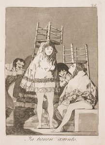 Konečně na místě od Francisco de Goya