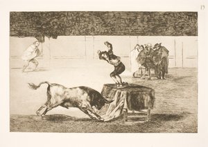 Další bláznivý čin (od Martincha) ve stejné aréně (v Zaragoze) od Francisco de Goya