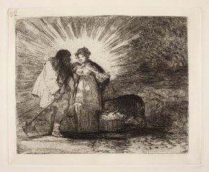 Čeština: The Disasters of War, deska č. 82 od Francisco de Goya