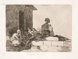 Marná stížnost (54) od Francisco de Goya