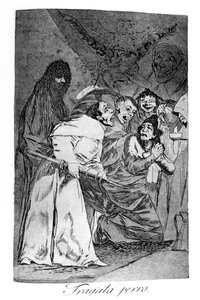 Fragata perro, 1799 od Francisco de Goya