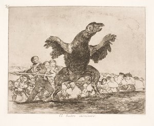 Vulture (76) od Francisco de Goya