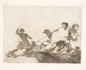 Zasloužil si to (29) od Francisco de Goya