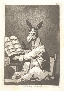 Jeho předci od Francisco de Goya