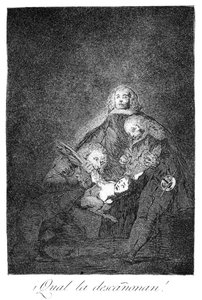 Jak ji oškubali!, 1799 od Francisco de Goya