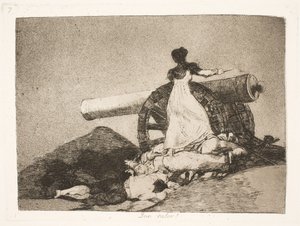 Jaké hrdinství! (7) od Francisco de Goya