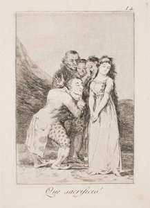 Jaká oběť od Francisco de Goya