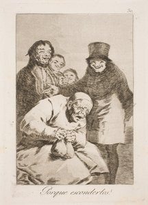 Proč je zachraňovat? od Francisco de Goya