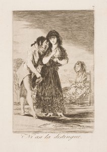 Ani tímto způsobem ji nezná od Francisco de Goya