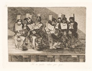 Nikdo neví proč (35) od Francisco de Goya