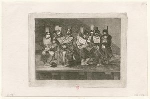 Hrůzy války, deska 35: Nelze vědět proč od Francisco de Goya
