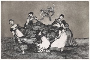 Přísloví), vydání od Francisco de Goya