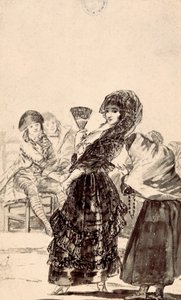 Los caprichos: „Kéž jí Bůh odpustí, byla to její matka“ od Francisco de Goya