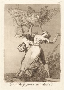 Není tu nikdo, kdo by nás rozvázal? (Nemůže nás někdo rozvázat?) od Francisco de Goya