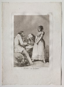 Ochenta Caprichos: Je lepší být líný, 1793-1798. od Francisco de Goya
