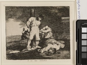 A není co dělat (15) od Francisco de Goya
