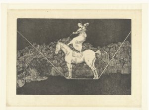 Přesná hloupost Nesourodý puntičkář Los Disparates (The follies) (název série) Los Proverbios (The Proverbs) (název série) od Francisco de Goya