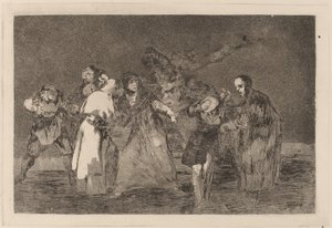 Léčí bodnutí, ale ne špatná slova (rány se hojí rychleji než ukvapená slova) od Francisco de Goya